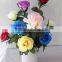 Fake indoor led fiber optic flowers shopping mall christmas decorations