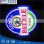 Custom made full color round and square lighting bar sign