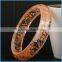 Eco-friendly epoxy resin bangle resin jewelry with real flowers