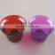 50ml red glass candle jar candle holder jar
