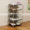 5-tier Household Entrance Plastic Shoes Rack