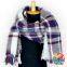 Oversize Ladies Clothes Top Plaid Patterns Shawl Wrap Scarfs Pashmina Cashmere