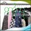 NBRSC Shipment in time Plastic Scarf Hanger 15 Holes Scarf Organizer Belt Hook Silk Tower Rack