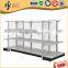 Display cosmetics stand , The metal shelf , Supermarket shelf with glass side good quality