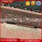 Beauty outdoor balcony railing designs, maple red granite balusters