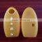 for Nisan Altima Murano Silicone car key coevr,4 Buttons Remote Key Fob Case with gold powder