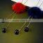 hot new Korea pompon necklace mink fur ball long sweater necklace for antumn winter