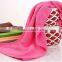 promotional 100% polyester microfiber swimming towel suede