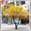Decorative large artificial tree branches and leaves
