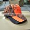 Wholesale Custom Baseball cap Orange Camo Cap Landscape painting hat