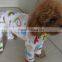 100% Polyester winter windproof dog jumpsuits, pet dog jumpsuits With velvet