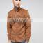 Guangzhou High Quality Custom Long Sleeve Point Collar Mens 100% Polyester Faux-Suede Fringing Casual Shirts
