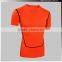 Seamless Sports Short Sleeve Compression Shirts,Mens Rush Guard For Triathlon/Performance Training /Running