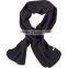 soft and windproof polar fleece hooded scarf