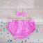 2017 Latest Design Baby Bloomers Wholesale Baby Girl Clothes Polka Dots Casual Bloomer With Headband