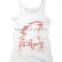  china wholesale custom printing 100 cotton sublimation tank top women