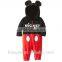spring Newborn clothes baby polar fleece fabric romper long-sleeve baby cartoon cotton long-sleeved boys romper baby climbing