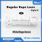 White Rope Plain Sneaker Shoelaces - Regular Rope Thick Basketball Hiking Laces - Accept Custom