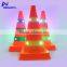 2017 New design collapsible portable LED reflective traffic cone
