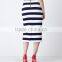 China manufacturer ladies office wear stripe skirt style