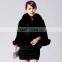 Faux Fox Fur Collar Imitation Rabbit Fur Fur Coat Short Section Shoulder Shoulder Cloak Female Jacket