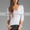 classic relaxed casual scoop neck skin fit t-shirts