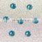 Wholesale Aquamarine Non Hotfix Rhinestone Flatback