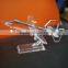 Noble Customized Made Crystal Airplane model With Logo and Text Engraved Free