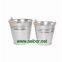 galvanized buckets metal pail