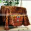 Thick cotton coarse thread blanket cover blanket carpet sofa towel National Custom embroidered Blanket