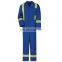 OEM cotton service fire resistant boiler suit for protective body