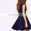  China new fashion women cocktail party dress 100% Polyester satin mesh short prom cocktail dresses