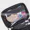 Cosmetic Makeup Bag Double Layer Travel Toiletry Bag Organizer With Mirror
