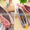 Beautiful vintage wood wind canvas pencil cases