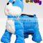 Blue mouse walking pet animal balloons