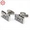 Durability top quality initial cufflinks for birthday gifts