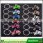cheap bulk promotional keychain custom gift keychains