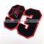 cheap custom iron on chenille letters patches for letterman jackets