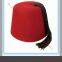 Fez wool cap  / Turkish Cap  / Fez  cap / Muslim wool cap / Turkey wool cap / Turkey punch tasselled cap