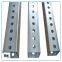 3ft x 2in x 14 Gauge Perforated Square Tube Square sign post