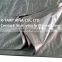 Heavy Duty Tarpaulin 195 GSM, 200 GSM, Silver/Black Color, with sewing, cooper eyelet