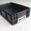 600*400 series black esd box storage plastic tote bins box