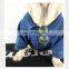 Dog Clothes Spring Autumn Fashion Jean Coat Schnauzer Pomeranian Teddy Dog Sweater Pet Clothes