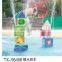 Hot sale swimming pool water park play equipment water mushroom