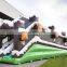 Inflatable Double Lane Slip and Slide Winter Roller Slide