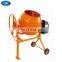 Mini portable concrete cement mixing electric concrete mixer with wheel