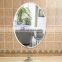 4mm High Quality Oval Bathroom Mirror Glass Manufacturer