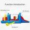 2020 новый индивидуальный inflatable castle slip jump bouncer и горка для продажи для детей с лучшим дизайном. Аксессуары