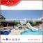 Aqua Park Slide, Water Park Open Flume Slide Fiberglass