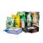 Custom printing stand up flat bottom pet dog  food packaging plastic zipper bag for 1KG 2KG 5KG 10KG